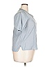 Assorted Brands 100% Cotton Blue Short Sleeve Blouse Size XXL - photo 4