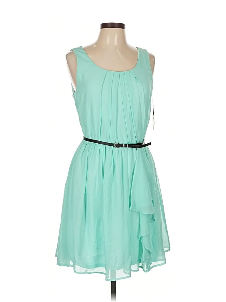 Pre-owned A. Byer Casual Dress In Blue