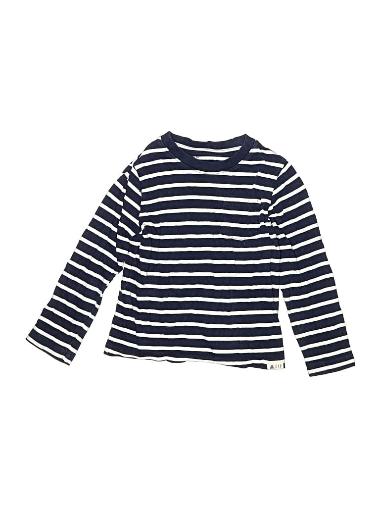Pre-owned Gap Kids' Long Sleeve T-shirt In Blue