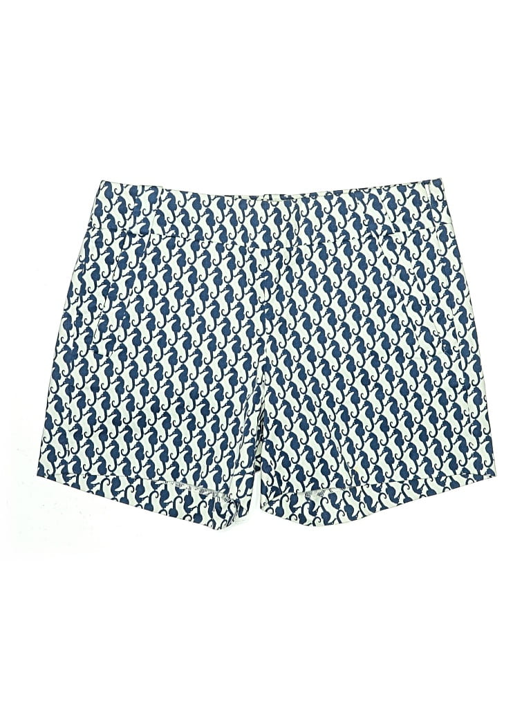 Pre-owned J.crew Factory Store Khaki Shorts In Blue