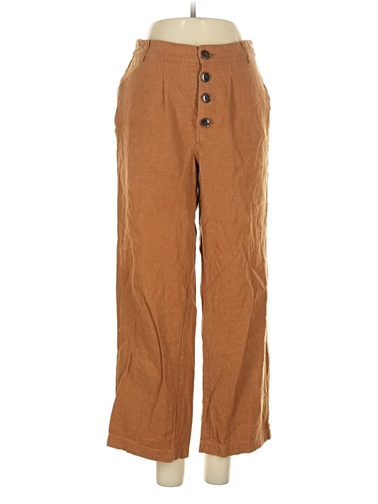 Pre-owned O'neill Linen Pants In Brown