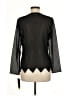 Assorted Brands 100% Polyester Black Long Sleeve Blouse Size 6 - photo 2