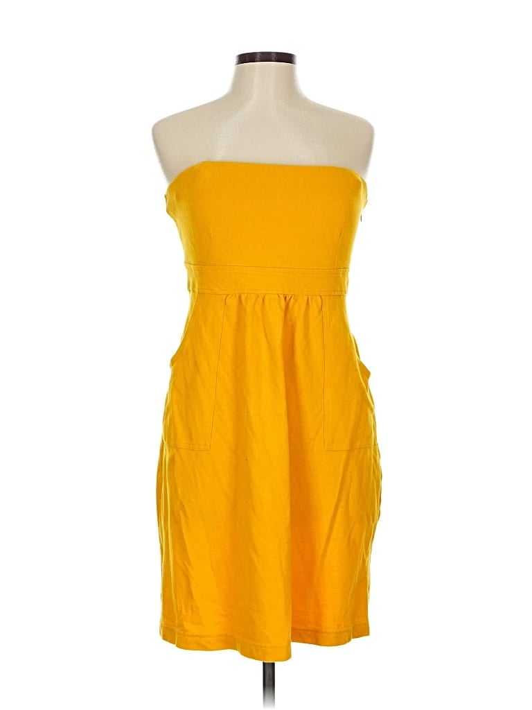 Pre-owned New York And Company Cocktail Dress In Yellow