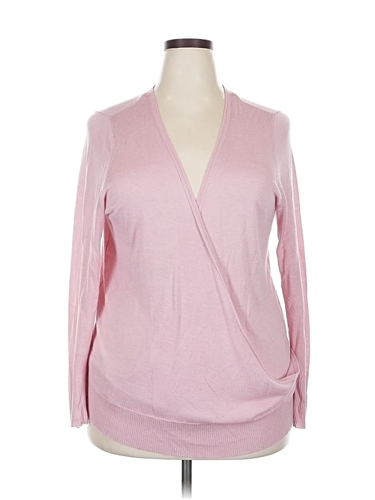 Pre-owned Torrid Cardigan Sweater In Pink