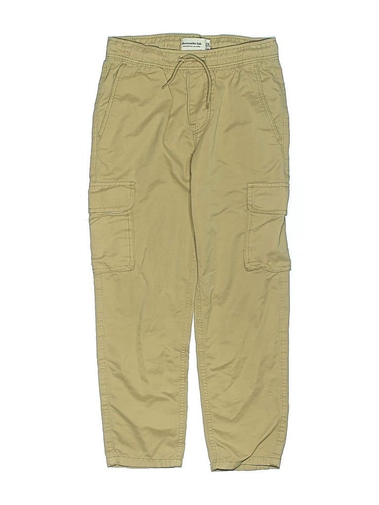 Pre-owned Abercrombie Kids' Cargo Pants In Brown
