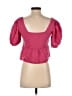 Zara Pink Short Sleeve Top Size S - photo 2
