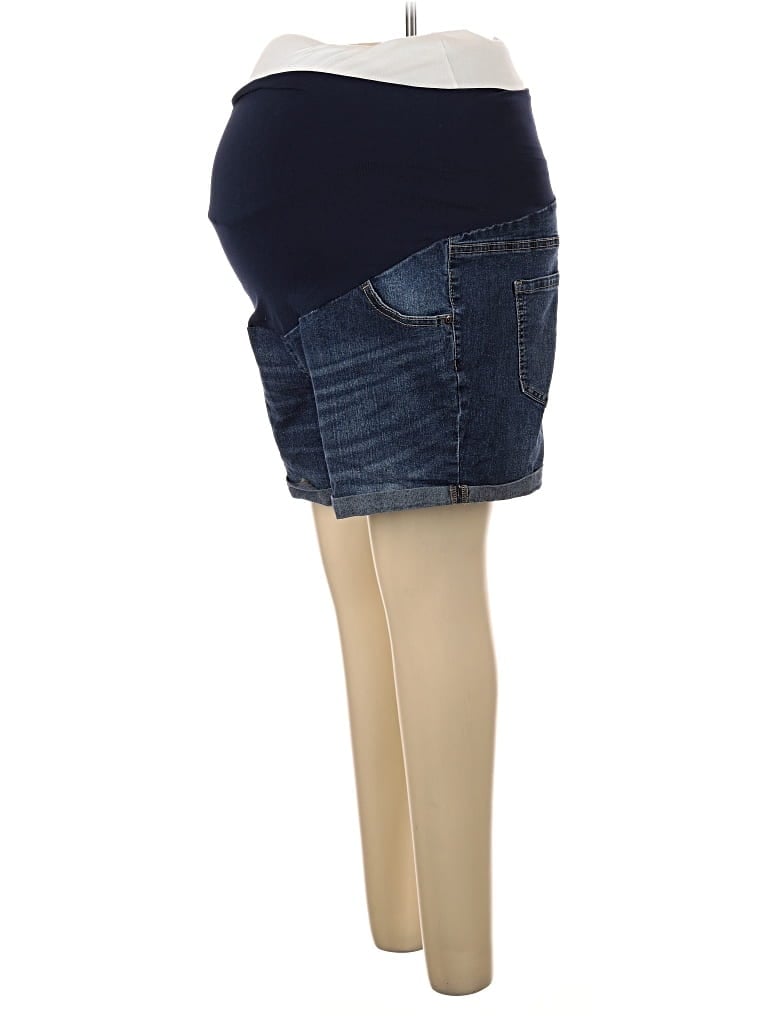 Pre-owned Time And Tru Denim Shorts In Blue