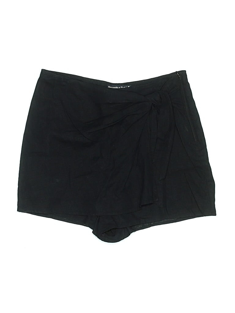 Pre-owned Abercrombie & Fitch Skort In Black