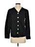 Pixie Market Polka Dots Black Long Sleeve Blouse Size S (estimated) - photo 1
