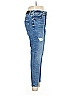 Express Solid Blue Jeans Size 10 - photo 4
