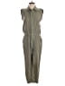 Zara Basic 100% Lyocell Solid Green Jumpsuit Size S - photo 1