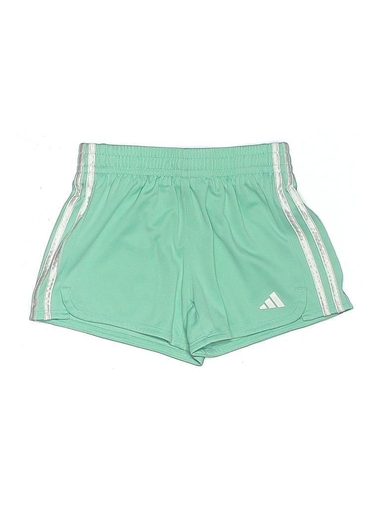 Pre-owned Adidas Originals Kids' Athletic Shorts In Green