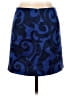 J.Crew Paisley Blue Formal Skirt Size 0 - photo 2
