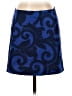 J.Crew Paisley Blue Formal Skirt Size 0 - photo 1