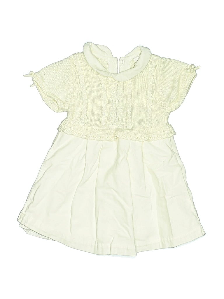 Pre-owned Baby Gap Babies' Dress In White