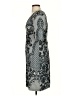 Baraschi 100% Polyester Graphic Gray Cocktail Dress Size 4 - photo 5