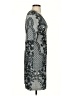 Baraschi 100% Polyester Graphic Gray Cocktail Dress Size 4 - photo 4