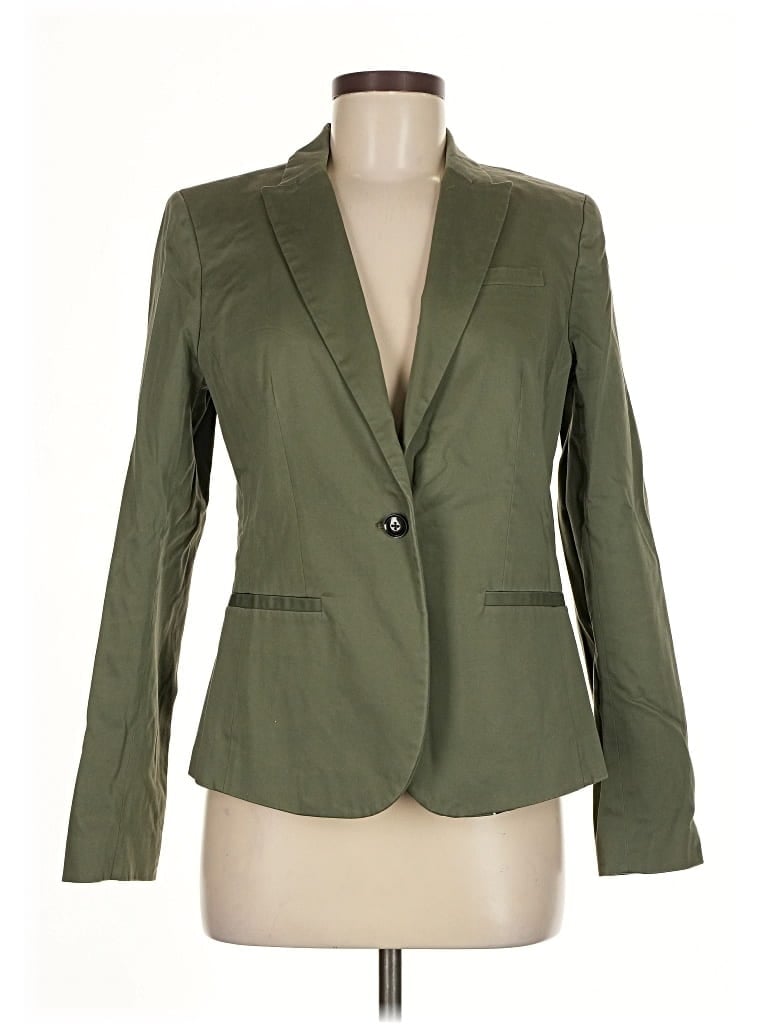 Pre-owned Banana Republic Blazer Jacket In Green