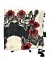 Bebe 100% Polyester Floral Paisley Black Ivory Scarf One size - photo 2