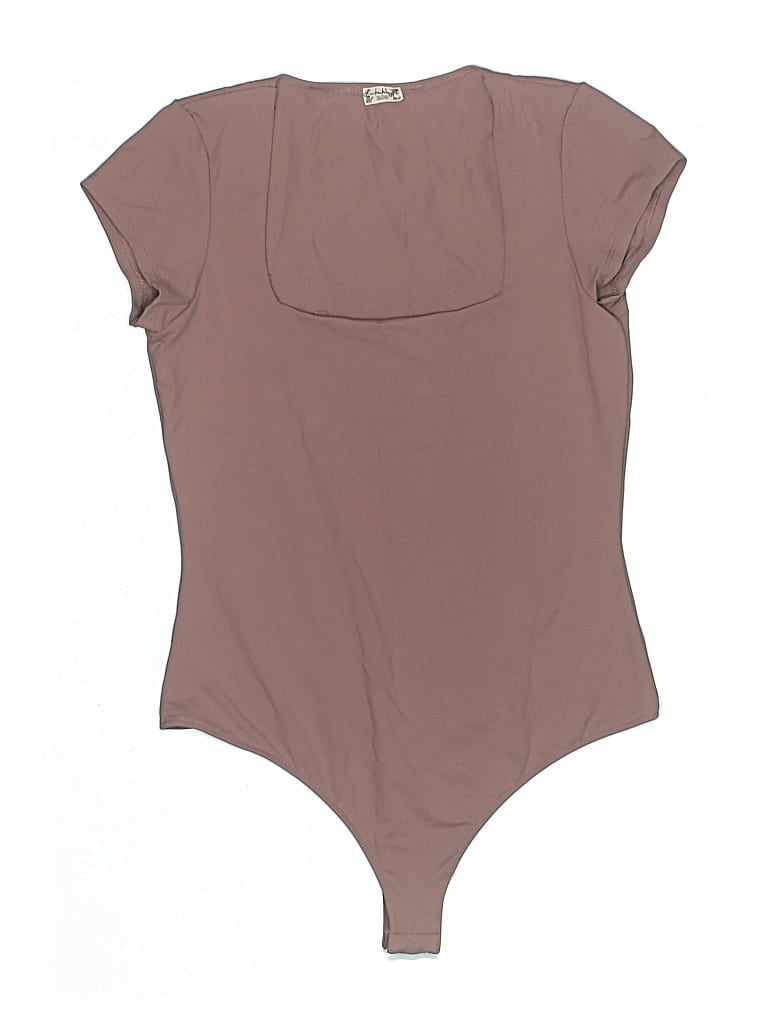 Pre-owned Intimately By Free People Bodysuit In Brown