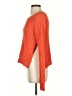 Leith 100% Acrylic Tweed Orange Pullover Sweater Size S - photo 5