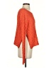 Leith 100% Acrylic Tweed Orange Pullover Sweater Size S - photo 4