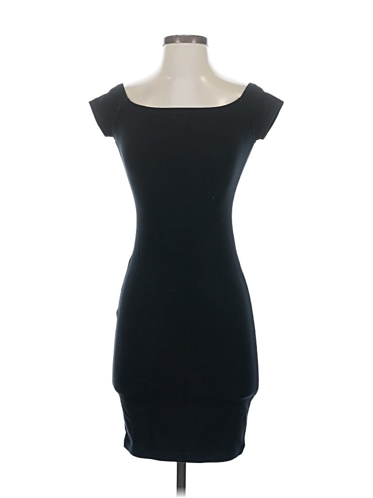 Pre-owned Express Casual Dress In Black