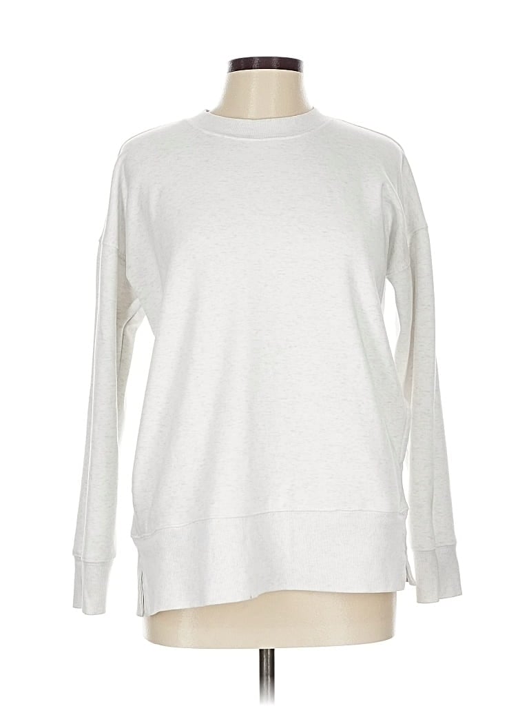 Pre-owned Signature Sweatshirt In White