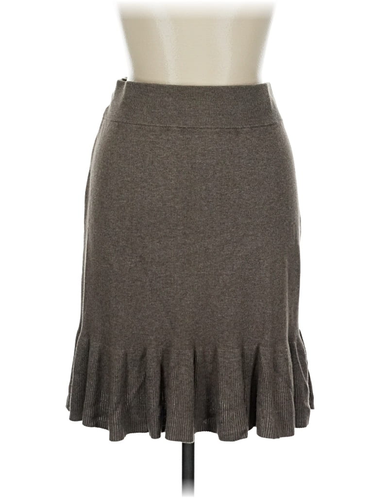 Pre-owned Max Studio Casual Skirt In Gray