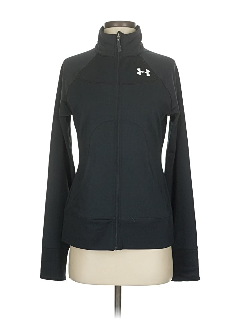 Pre-owned Under Armour Track Jacket In Black