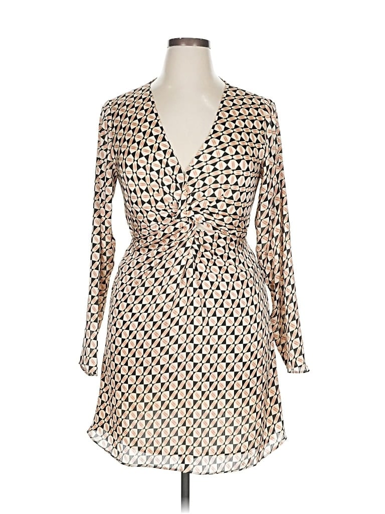 Pre-owned Minkpink Cocktail Dress In Brown
