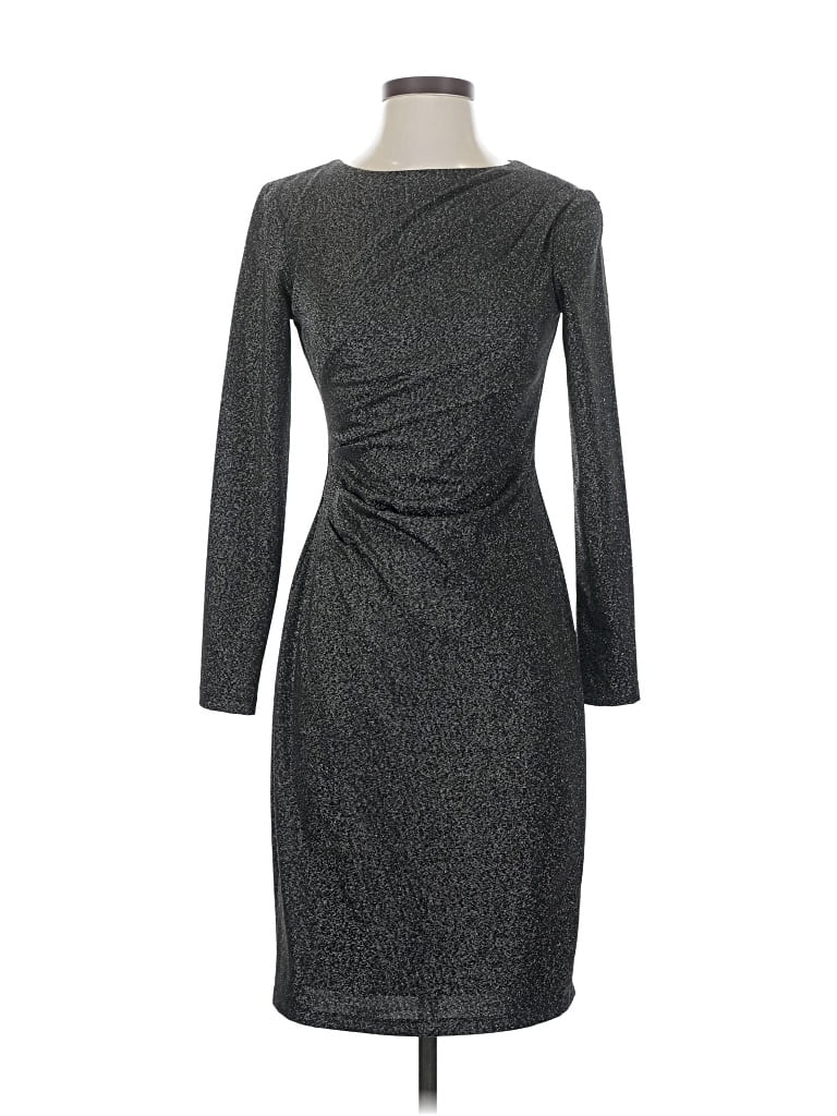 Pre-owned Eliza J Cocktail Dress In Gray