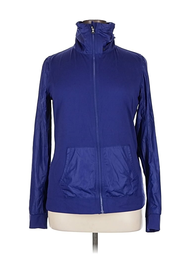 Pre-owned Under Armour Track Jacket In Blue