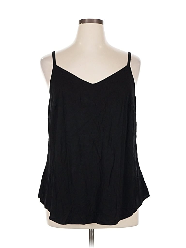 Pre-owned Torrid Sleeveless Blouse In Black
