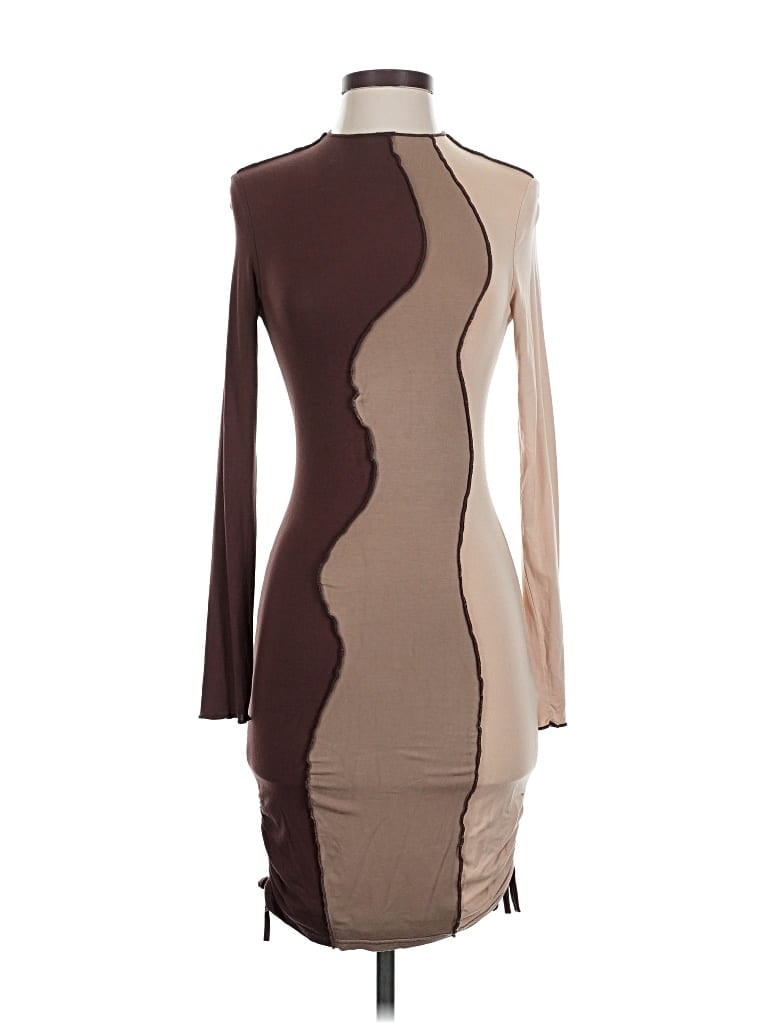Pre-owned Shein Cocktail Dress In Brown