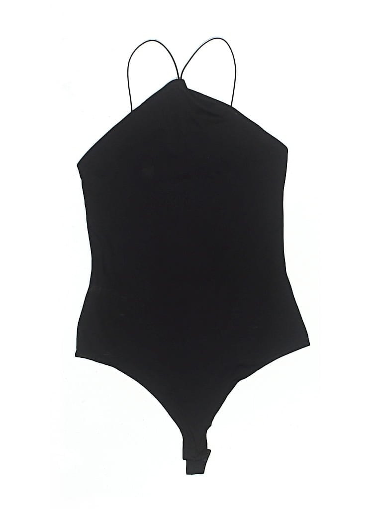 Pre-owned H&m Bodysuit In Black