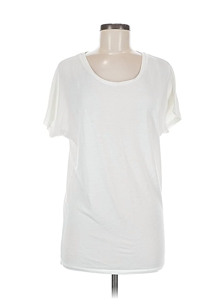 Pre-owned Nike Short Sleeve T-shirt In White
