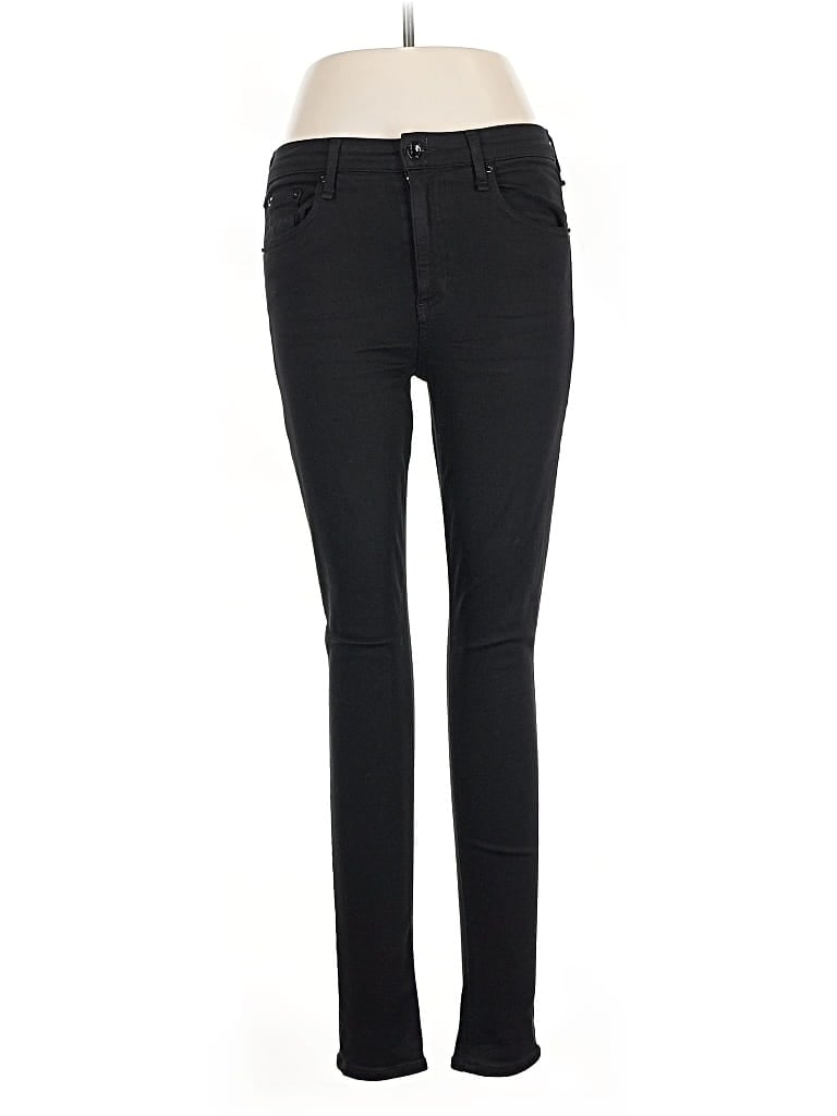 Pre-owned Rag & Bone Jeggings In Black
