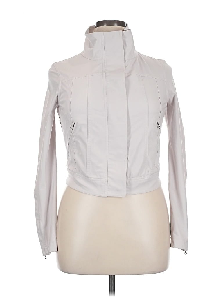 Pre-owned Lululemon Athletica Jacket In Gray