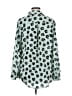 Equipment 100% Polyester Animal Print Teal Long Sleeve Blouse Size M - photo 2