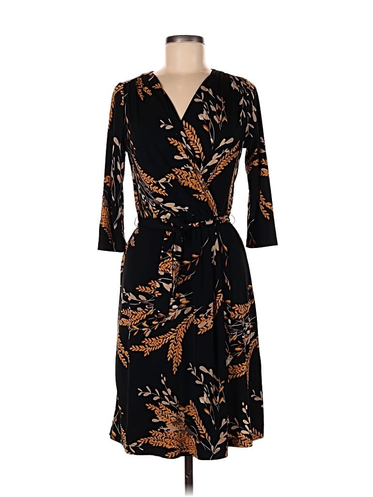 Pre-owned 212 Collection Cocktail Dress In Black