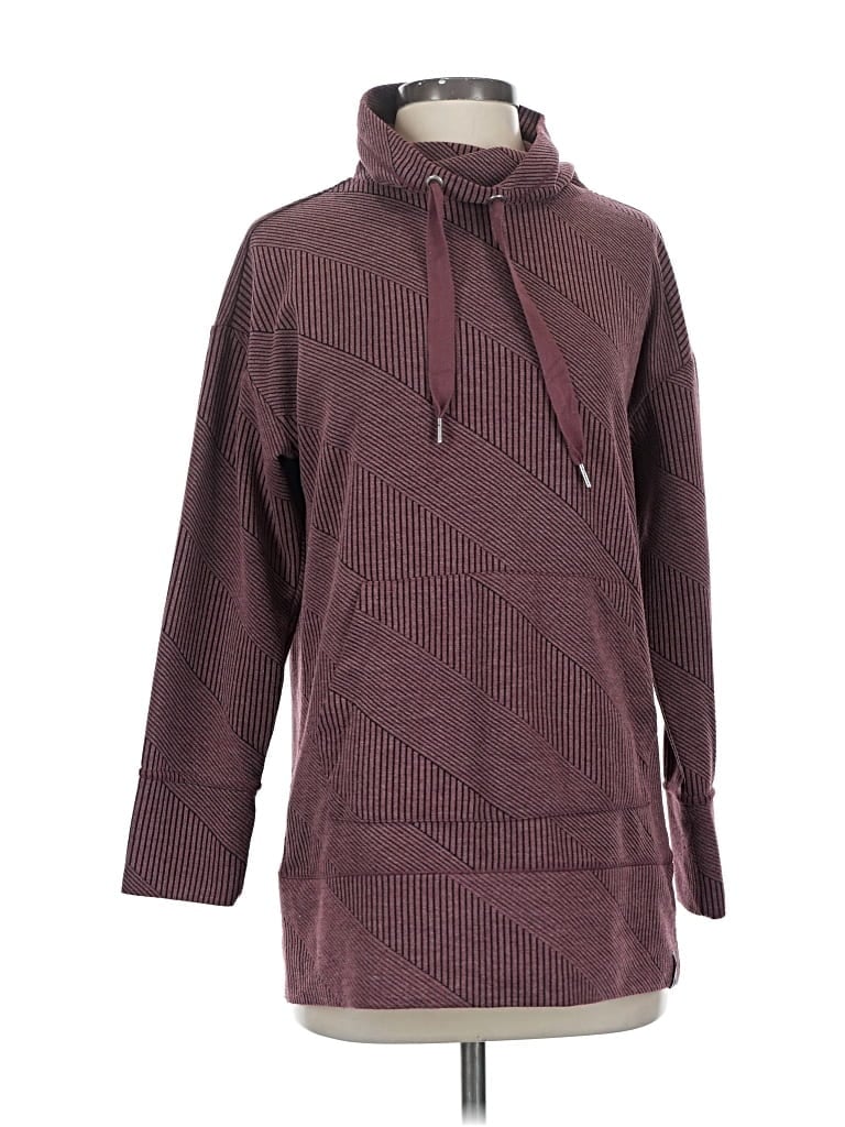 Pre-owned Free Country Pullover Sweater In Burgundy