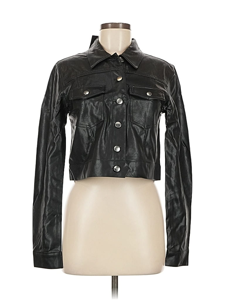 Forever 21 Jacket In Black
