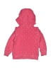Carter's 100% Polyester Hearts Pink Zip Up Hoodie 12-18 MO / 18 MO - photo 2
