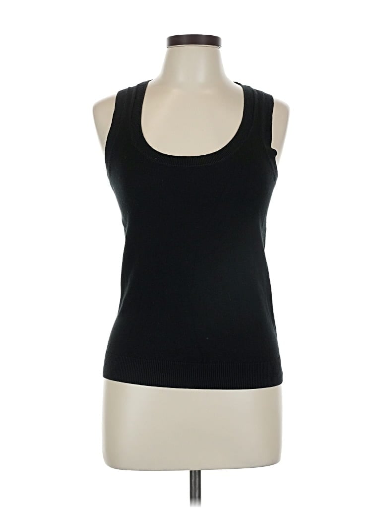 Pre-owned Zara Tank Top Black Strapless Neckline Tops