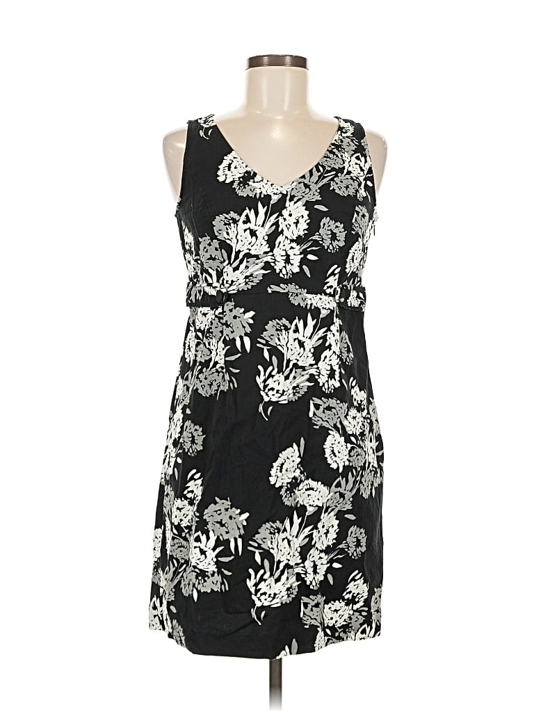 Pre-owned Ann Taylor Loft Outlet Casual Dress In Black