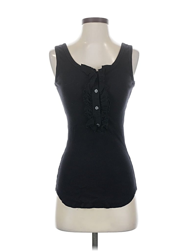 Pre-owned Karen Kane Tank Top Black Sweetheart Neckline Tops