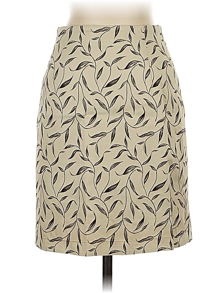 Pre-owned Iris Singer Collection Casual Skirt In White