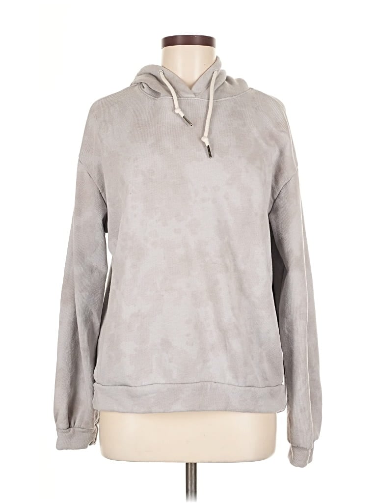 Pre-owned Zella Pullover Hoodie In Gray