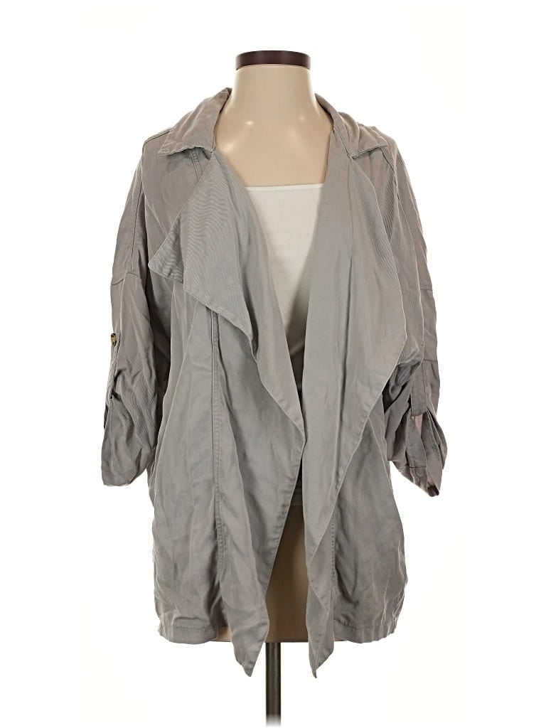 Pre-owned Lulus Jacket In Gray